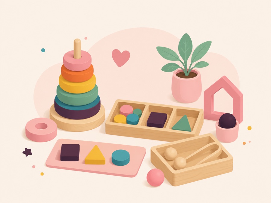 5 activités Montessori à faire à la maison